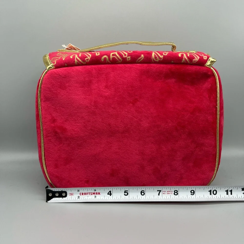 Juicy couture velour travel cosmetics bag - Picture 4 of 10